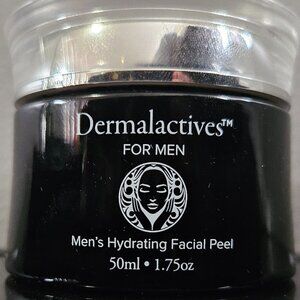 DERMALACTIVES FOR MEN HYDRATING FACIAL PEEL- 1.75 fl oz \ 50 ml-BRAND NEW-SEALED